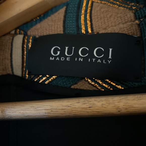 Gucci Tan and Copper Double Breasted Coat - Picture 2 of 8